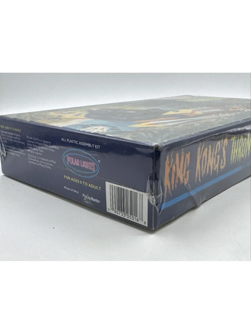 Vintage 1998 Polar Lights King Kong’s Thronester Plastic Model Kit #5016 Sealed